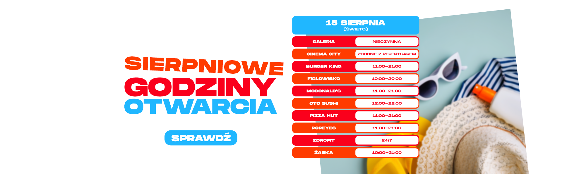 Funkcjonowanie Centrum 15 sierpnia