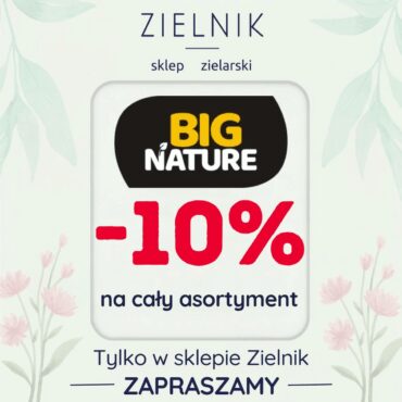 -10% na cały asortyment BIG NATURE