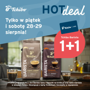 1+1 na kawy ziarniste Barista