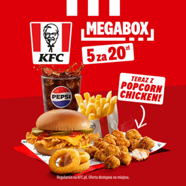 MEGA BOX Z POPCORN CHICKEN- 5 za 20
