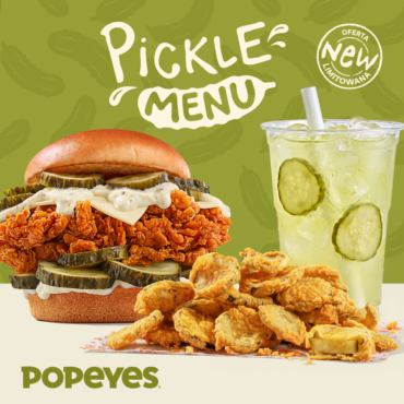 Pickle Menu od Popeyes