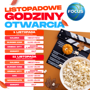 Funkcjonowanie centrum 1 i 11 listopada