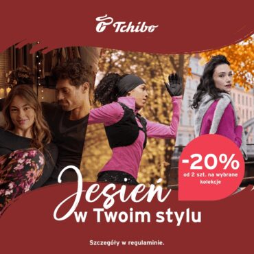 - 20% przy zakupie 2 szt. na wybrane kolekcje
