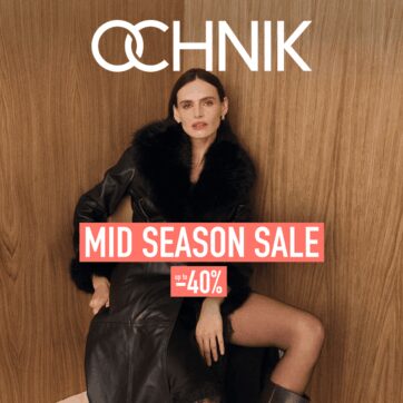 MID SEASON SALE w OCHNIK – jesienne przeceny 40%!